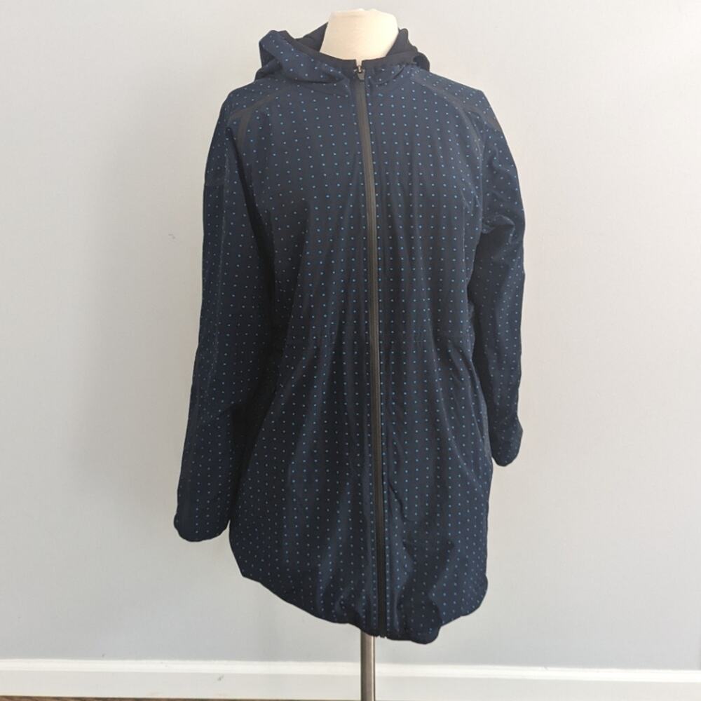 NEW Women's Under Armour Jacket X O Navy Lined Heavy Small UAS